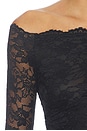 view 6 of 5 Cameron Off Shoulder Top in Black