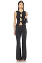 view 5 of 4 Chase Twisted Top in Black