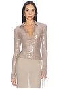 view 1 of 5 Geraldine Top in Taupe