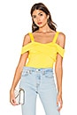 view 1 of 5 Evie Off Shoulder Bodysuit in Yellow