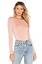 view 2 of 5 TOP OUVERT AU DOS CHRISTY in Blush
