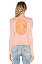 view 4 of 5 TOP OUVERT AU DOS CHRISTY in Blush