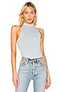 view 1 of 5 BODY COL MONTANT LORIE in Baby Blue
