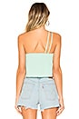 view 3 of 4 TOP UNE ÉPAULE DÉNUDÉE REMINGTON in Mint