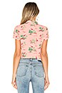 view 3 of 4 TOP MANCHES COURTES SIENNA in Pink Flamingo
