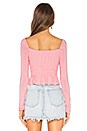 view 3 of 4 Davey Long Sleeve Top in Blush