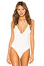 view 2 of 5 Carla Cami Bodysuit in White
