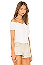 view 2 of 4 Kareena Off Shoulder Frill Top in Ivory
