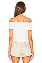 view 3 of 4 Kareena Off Shoulder Frill Top in Ivory