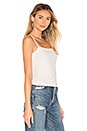 view 2 of 4 Deena Ribbed Cami Top in White