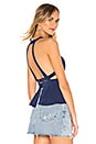 view 1 of 5 TOP À BRETELLES DOS OFELIA in Navy