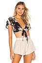 view 1 of 4 TOP NOUÉ DEVANT KAYLIE in Black Floral