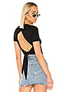 view 1 of 5 TOP OUVERT AU DOS LYNN in Black