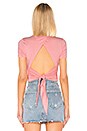 view 4 of 5 TOP OUVERT AU DOS LYNN in Pink