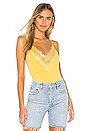 view 1 of 5 BODY AVEC DENTELLE DEVON in Yellow