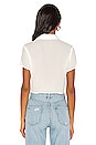 view 3 of 4 TOP BOUTONNÉ CINDY in White