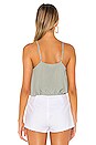 view 3 of 4 Kimmie Cami Top in Sage Green