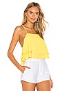 view 2 of 4 TOP DOUBLE ÉPAISSEUR SOPHIA in Yellow