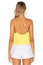view 3 of 4 TOP DOUBLE ÉPAISSEUR SOPHIA in Yellow