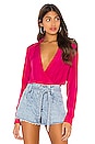 view 1 of 5 BODY CROISÉ PRESELY in Hot Pink