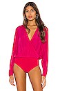 view 2 of 5 BODY CROISÉ PRESELY in Hot Pink