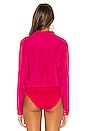 view 4 of 5 BODY CROISÉ PRESELY in Hot Pink