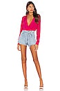 view 5 of 5 BODY CROISÉ PRESELY in Hot Pink