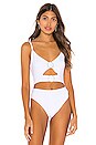 view 2 of 5 BODY AVEC ANNEAU O MAKENA in White