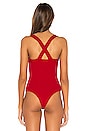 view 4 of 5 BODY DOS CROISÉ SPARROW in Red