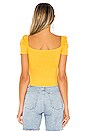 view 3 of 4 Sofie Top in Yellow