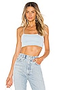 view 1 of 4 TOP SUPER CROPPED HEIDI in Light Blue