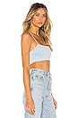view 2 of 4 TOP SUPER CROPPED HEIDI in Light Blue