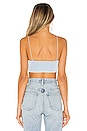 view 3 of 4 TOP SUPER CROPPED HEIDI in Light Blue