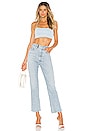 view 4 of 4 TOP SUPER CROPPED HEIDI in Light Blue
