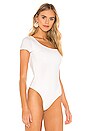 view 3 of 5 BODY ASYMÉTRIQUE FELICIA in White