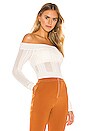 view 2 of 4 TOP CROCHET DALIA in Ivory