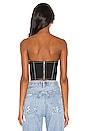 view 3 of 4 Lyrica Bustier Top in Black