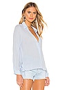 view 2 of 4 TOP BOUTONNÉ ELSA in Light Blue