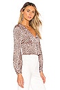 view 2 of 4 Kamry Top in Pink Leopard
