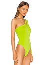 view 3 of 5 BODY ASYMÉTRIQUE JAYLEE in Lime Green