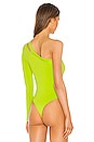 view 4 of 5 BODY ASYMÉTRIQUE JAYLEE in Lime Green