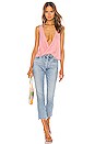 view 4 of 4 TOP DRAPÉ TRACEY in Blush