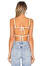 view 3 of 5 TOP CROPPED KELLIE in White