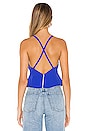 view 3 of 4 Camile Top in Cobalt