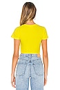 view 3 of 4 TOP CROPPED AVEC GLISSIÈRE DANIKA in Yellow