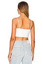 view 3 of 4 TOP CROPPED À NOUER ESTELLE in White
