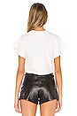 view 3 of 4 T-SHIRT VOLANTÉ KORI in White