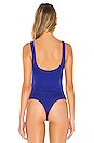 view 4 of 5 BODY AVEC GLISSIÈRE CANDACE in Blue