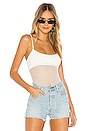view 1 of 5 BODY MESH JANENE in White