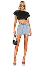 view 4 of 4 PULL CROPPED TORY in Black
